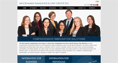 Desktop Screenshot of kcimmigrationlaw.com